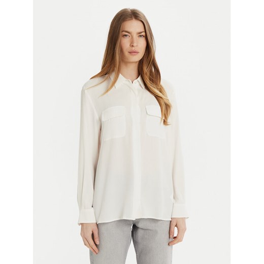 Marella Koszula Ordine 2513111151 Biały Regular Fit ze sklepu MODIVO w kategorii Koszule damskie - zdjęcie 182744930