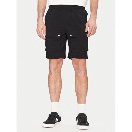 Resteröds Szorty materiałowe Malone 55251 6441 Czarny Regular Fit ze sklepu MODIVO w kategorii Spodenki męskie - zdjęcie 182744992