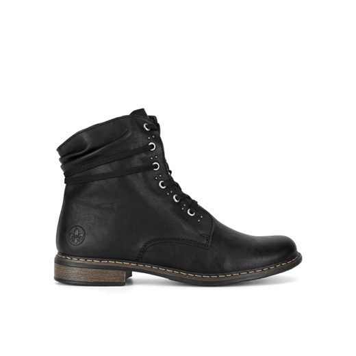 Rieker Botki 71218-00 Czarny ze sklepu MODIVO w kategorii Botki - zdjęcie 182745002