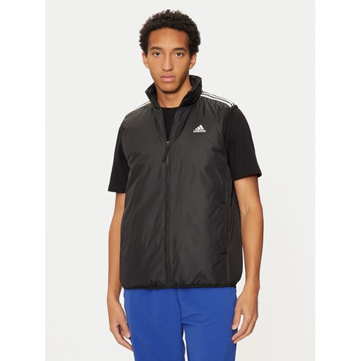 adidas Kamizelka Essentials IZ0505 Czarny Regular Fit ze sklepu MODIVO w kategorii Kamizelki męskie - zdjęcie 182745014
