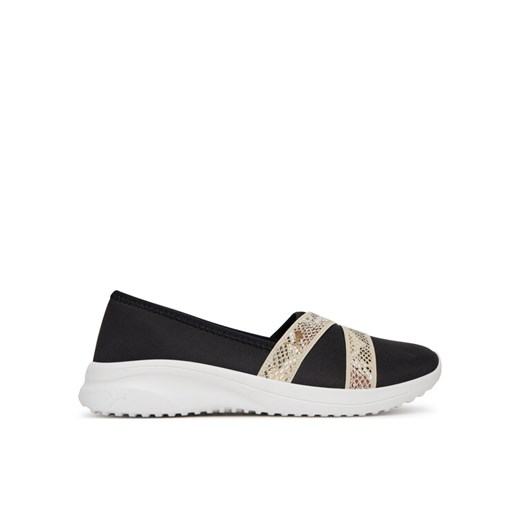 Puma Półbuty Adelina 2 Snake Chic 400702 01 Czarny ze sklepu MODIVO w kategorii Półbuty damskie - zdjęcie 182745130
