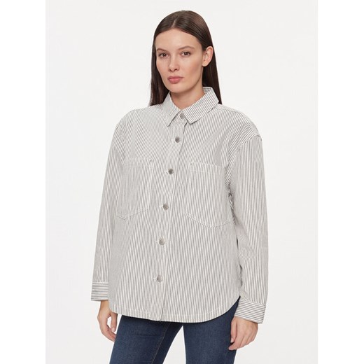 ONLY Koszula Merle 15312897 Szary Loose Fit ze sklepu MODIVO w kategorii Koszule damskie - zdjęcie 182745184