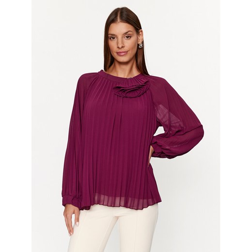 Dixie Bluzka C319Z019A Fioletowy Regular Fit ze sklepu MODIVO w kategorii Bluzki damskie - zdjęcie 182745194