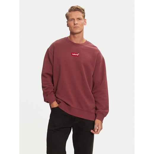 Levi's® Bluza Graphic 38712-0437 Czerwony Relaxed Fit ze sklepu MODIVO w kategorii Bluzy męskie - zdjęcie 182745214