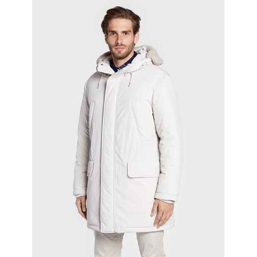 Baldessarini Kurtka zimowa B2 50050/000/4044 Szary Regular Fit ze sklepu MODIVO w kategorii Kurtki męskie - zdjęcie 182745351