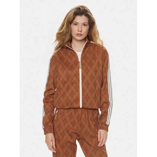 Replay Bluza W3403.000.74934 Brązowy Regular Fit ze sklepu MODIVO w kategorii Bluzy damskie - zdjęcie 182745360