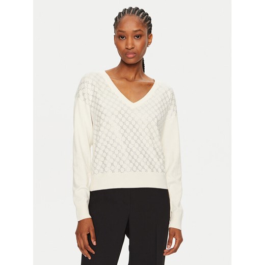 Gaudi Sweter 421BD53017 Écru Regular Fit Gaudi XS MODIVO