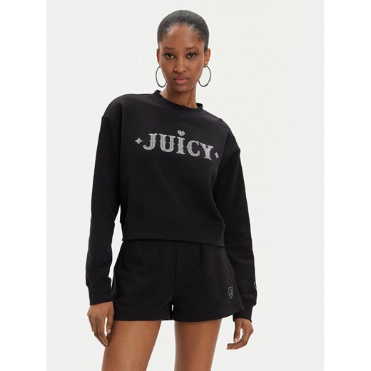 Juicy Couture Bluza Cristabelle Rodeo JCBAS223824 Czarny Regular Fit ze sklepu MODIVO w kategorii Bluzy damskie - zdjęcie 182745441