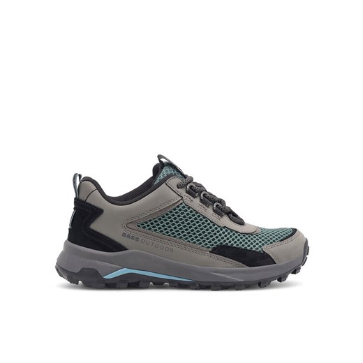 BASS OUTDOOR Sneakersy BA12A802 Turkusowy ze sklepu MODIVO w kategorii Buty trekkingowe męskie - zdjęcie 182745453