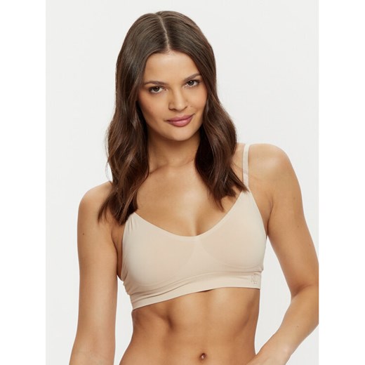 LAUREN RALPH LAUREN Biustonosz top 4L0079 Beżowy ze sklepu MODIVO w kategorii Biustonosze - zdjęcie 182745563