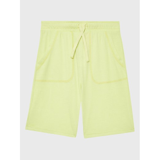 United Colors Of Benetton Szorty sportowe 37YKC901P Zielony Regular Fit ze sklepu MODIVO w kategorii Spodenki chłopięce - zdjęcie 182745564