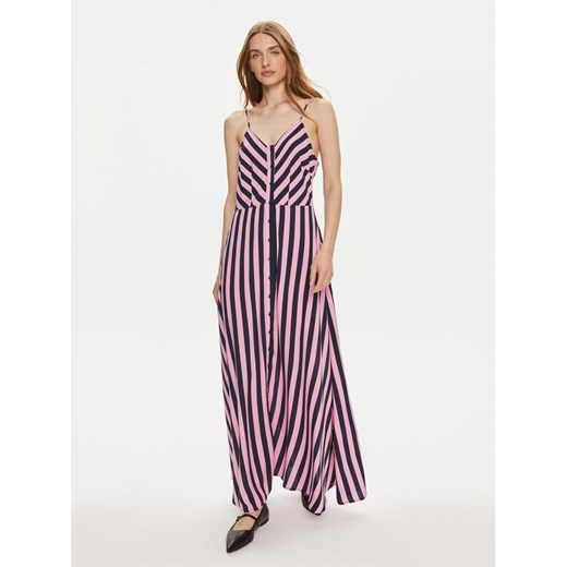 YAS Sukienka letnia Savanna 26035342 Fioletowy Regular Fit ze sklepu MODIVO w kategorii Sukienki - zdjęcie 182745651