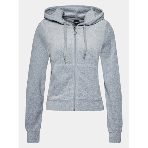 Gina Tricot Bluza 21758 Szary Regular Fit Gina Tricot XL MODIVO