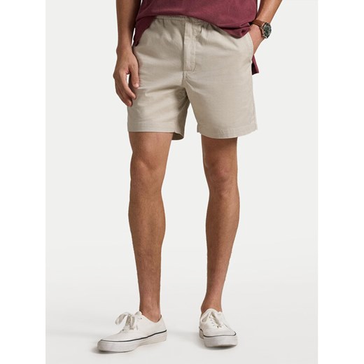 Polo Ralph Lauren Szorty materiałowe 710644995002 Beżowy Classic Fit ze sklepu MODIVO w kategorii Spodenki męskie - zdjęcie 182745870