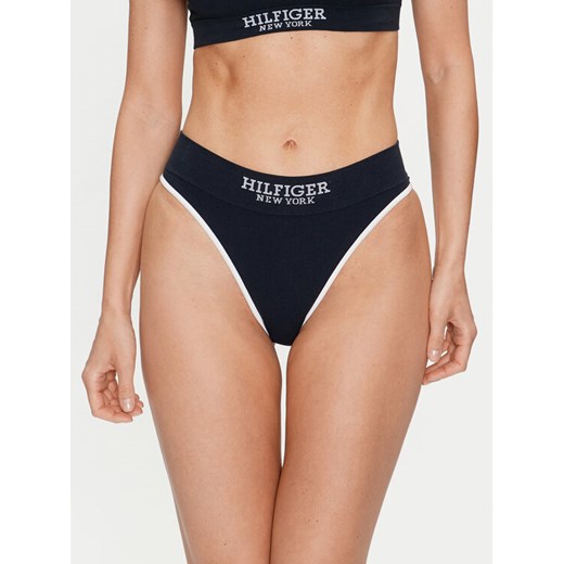 Tommy Hilfiger Figi klasyczne UW0UW05339 Granatowy ze sklepu MODIVO w kategorii Majtki damskie - zdjęcie 182745874