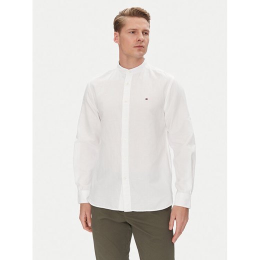 Tommy Hilfiger Koszula MW0MW40716 Biały Regular Fit ze sklepu MODIVO w kategorii Koszule męskie - zdjęcie 182745943