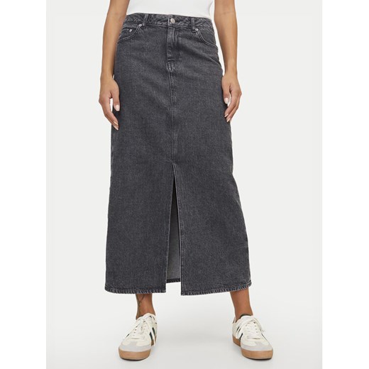 JJXX Spódnica jeansowa Aura 12259327 Szary Regular Fit ze sklepu MODIVO w kategorii Spódnice - zdjęcie 182745990