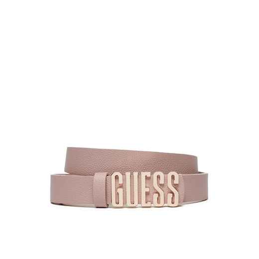 Guess Pasek Damski Vikky BW9114 P4225 Różowy ze sklepu MODIVO w kategorii Paski damskie - zdjęcie 182745991