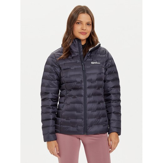 Jack Wolfskin Kurtka puchowa Passamani A61833 Szary Regular Fit ze sklepu MODIVO w kategorii Kurtki damskie - zdjęcie 182746123