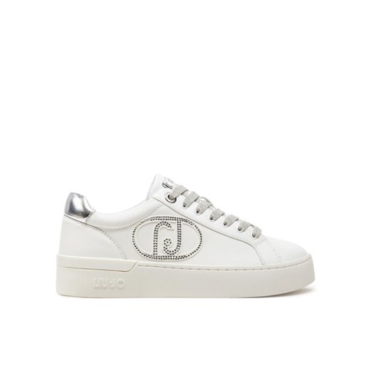 Liu Jo Sneakersy Silvia BF4023 PX179 Biały ze sklepu MODIVO w kategorii Buty sportowe damskie - zdjęcie 182746144