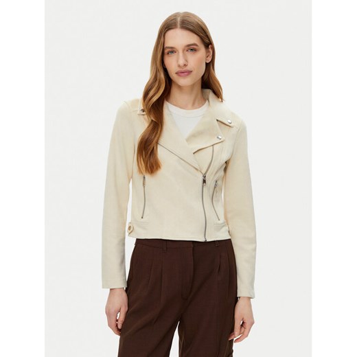 Vero Moda Kurtka z imitacji skóry Jose 10300938 Beżowy Regular Fit ze sklepu MODIVO w kategorii Kurtki damskie - zdjęcie 182746153