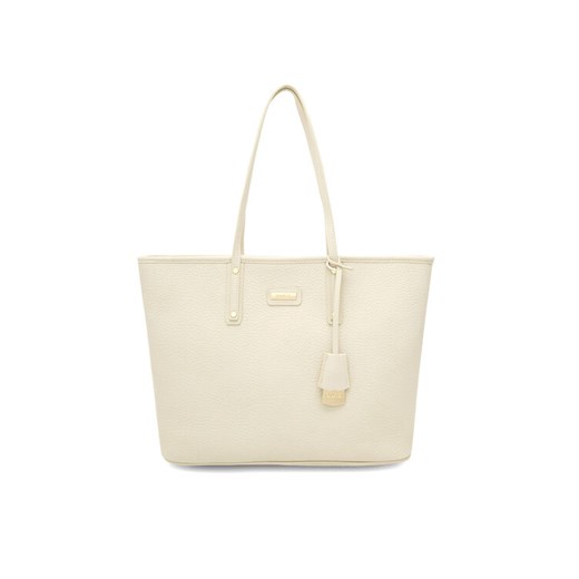 QUAZI Torebka MQS-B-001-05 Écru ze sklepu MODIVO w kategorii Torby Shopper bag - zdjęcie 182746174