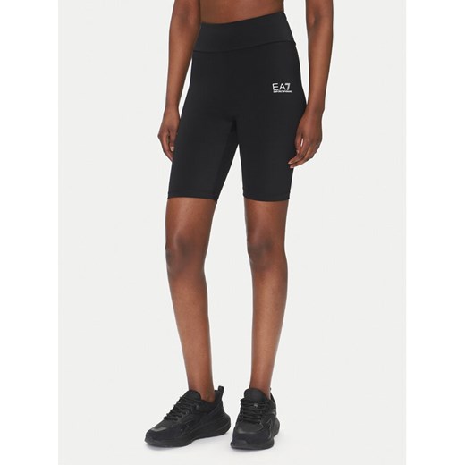EA7 Emporio Armani Kolarki 7W000511 AF12625 UC001 Czarny Slim Fit ze sklepu MODIVO w kategorii Szorty - zdjęcie 182746291