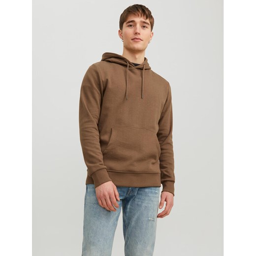 Jack&Jones Bluza 12182537 Brązowy Standard Fit ze sklepu MODIVO w kategorii Bluzy męskie - zdjęcie 182746303