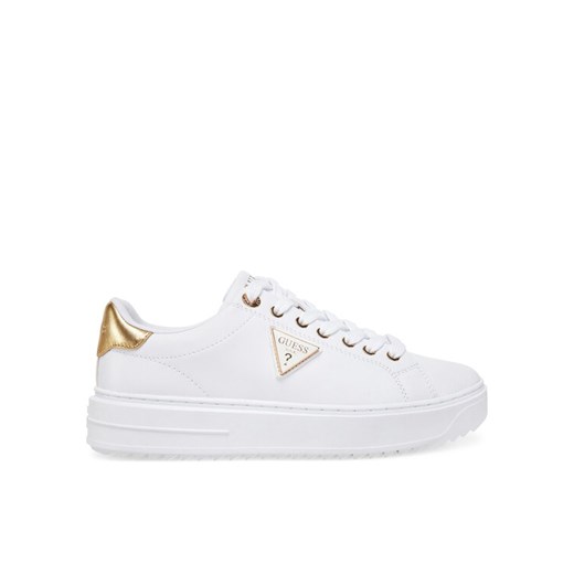 Guess Sneakersy FLJD12 LEA12 Biały ze sklepu MODIVO w kategorii Buty sportowe damskie - zdjęcie 182746314