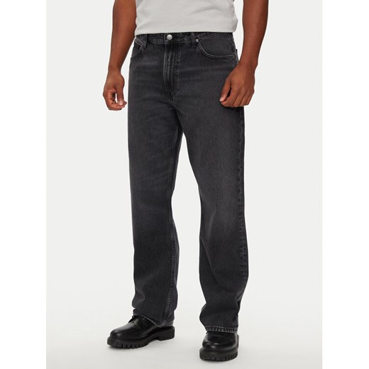 Lee Jeansy Asher 112355835 Czarny Loose Fit ze sklepu MODIVO w kategorii Jeansy męskie - zdjęcie 182746323