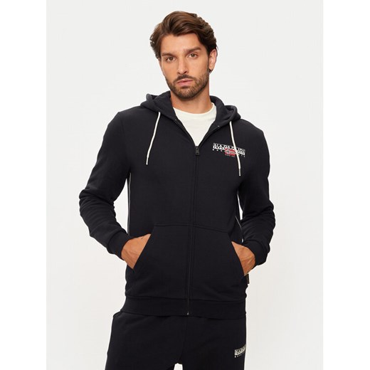 Napapijri Bluza B-Alymer NP0A4I1E Czarny Regular Fit ze sklepu MODIVO w kategorii Bluzy męskie - zdjęcie 182746351