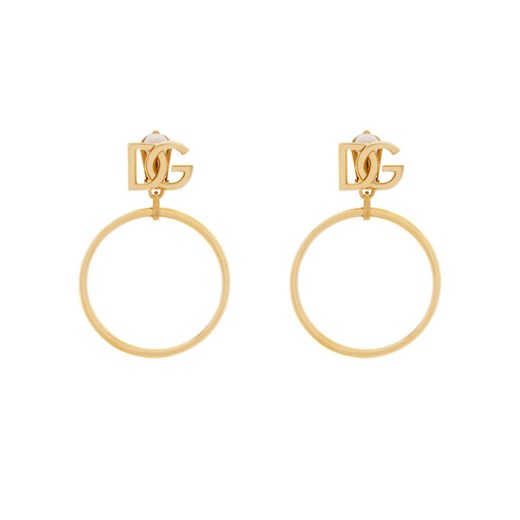 Dolce&Gabbana Klipsy WEQ6M3 W1111 ZOO00 Złoty ze sklepu MODIVO w kategorii Kolczyki - zdjęcie 182746380
