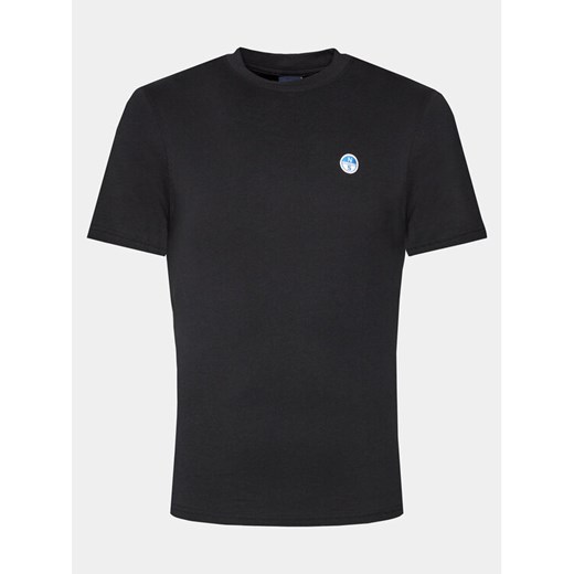 North Sails T-Shirt Bollo 692970 Czarny Regular Fit ze sklepu MODIVO w kategorii T-shirty męskie - zdjęcie 182746404