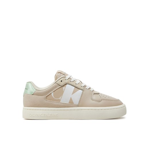 Calvin Klein Jeans Sneakersy Classic Cupsole Low Nbs YW0YW01520 Écru 40 MODIVO