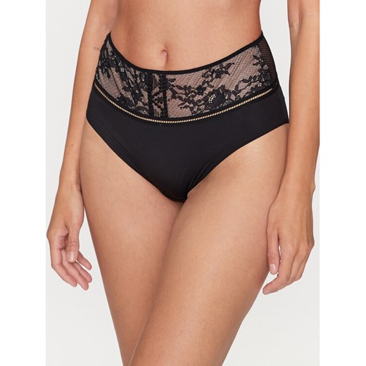Passionata Figi klasyczne z wysokim stanem Olivia P49J30 Czarny ze sklepu MODIVO w kategorii Majtki damskie - zdjęcie 182746571