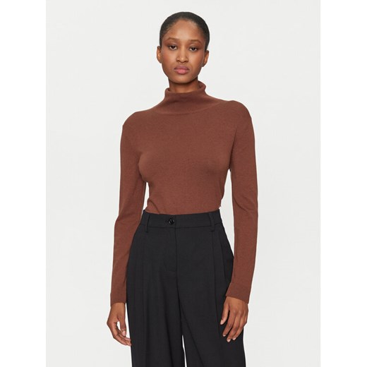 Weekend Max Mara Golf Kiku 2425366022 Beżowy Regular Fit ze sklepu MODIVO w kategorii Swetry damskie - zdjęcie 182746610