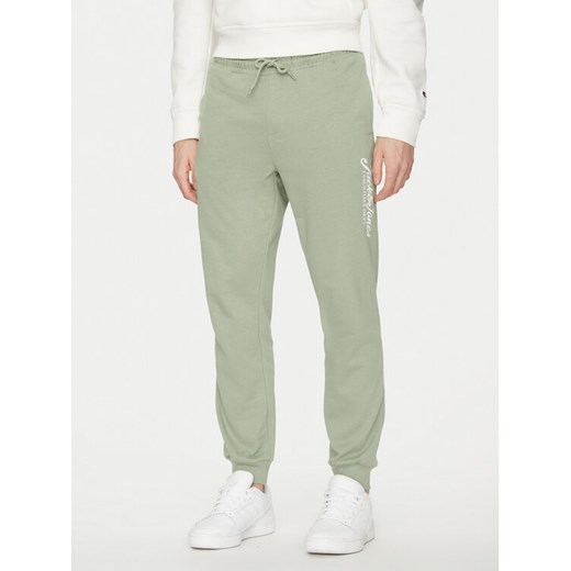 Jack&Jones Spodnie dresowe Gordon 12268768 Zielony Regular Fit ze sklepu MODIVO w kategorii Spodnie męskie - zdjęcie 182746621