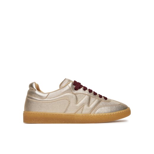 Weekend Max Mara Sneakersy 2515761035600 Złoty ze sklepu MODIVO w kategorii Buty sportowe damskie - zdjęcie 182746660