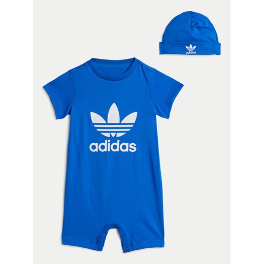 adidas Romper Gift Set IY0749 Niebieski ze sklepu MODIVO w kategorii Rampersy - zdjęcie 182746672