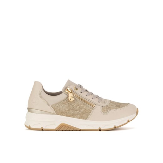 Rieker Sneakersy 48101-60 Écru ze sklepu MODIVO w kategorii Buty sportowe damskie - zdjęcie 182746693