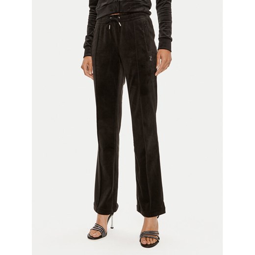 Juicy Couture Spodnie dresowe Tina JCAPW045 Czarny Regular Fit ze sklepu MODIVO w kategorii Spodnie damskie - zdjęcie 182746712