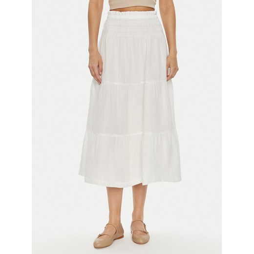 Gap Spódnica trapezowa 665930-03 Écru Regular Fit ze sklepu MODIVO w kategorii Spódnice - zdjęcie 182746733