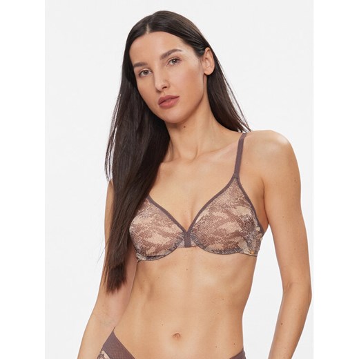 Gossard Biustonosz braletka Glossies Snake 13011 Szary ze sklepu MODIVO w kategorii Biustonosze - zdjęcie 182746800