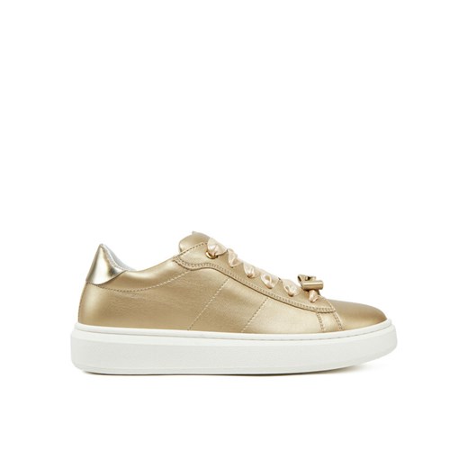 Calvin Klein Jeans Sneakersy Low Cut Lace-Up Sneaker V4A9-83046-1322 S Złoty ze sklepu MODIVO w kategorii Buty sportowe dziecięce - zdjęcie 182746934