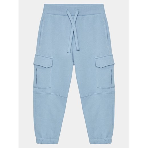 United Colors Of Benetton Joggery 3J68GF03K Niebieski Regular Fit ze sklepu MODIVO w kategorii Spodnie i półśpiochy - zdjęcie 182747011