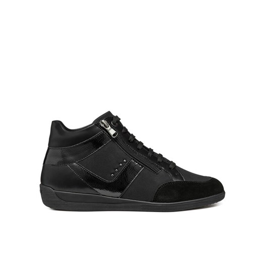 Geox Sneakersy D Myria D4668B 0EKHH C9999 Czarny ze sklepu MODIVO w kategorii Buty sportowe damskie - zdjęcie 182747021