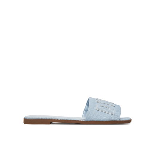 DKNY Klapki Willow K1500528 Niebieski ze sklepu MODIVO w kategorii Klapki damskie - zdjęcie 182747040