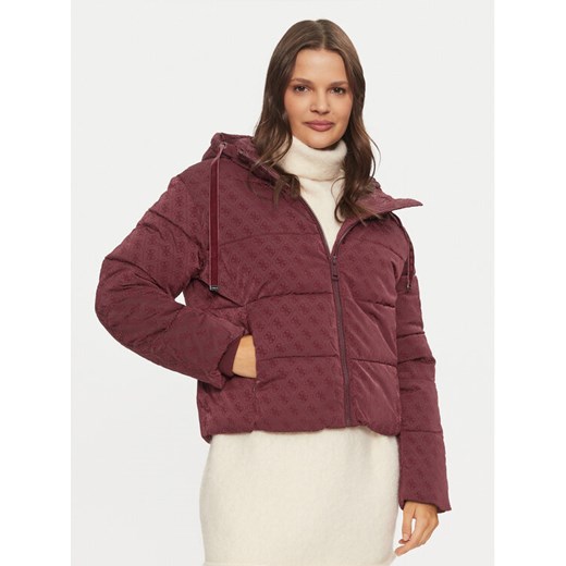Guess Kurtka przejściowa Daisy W4BL36 WGJZ0 Bordowy Regular Fit ze sklepu MODIVO w kategorii Kurtki damskie - zdjęcie 182747102