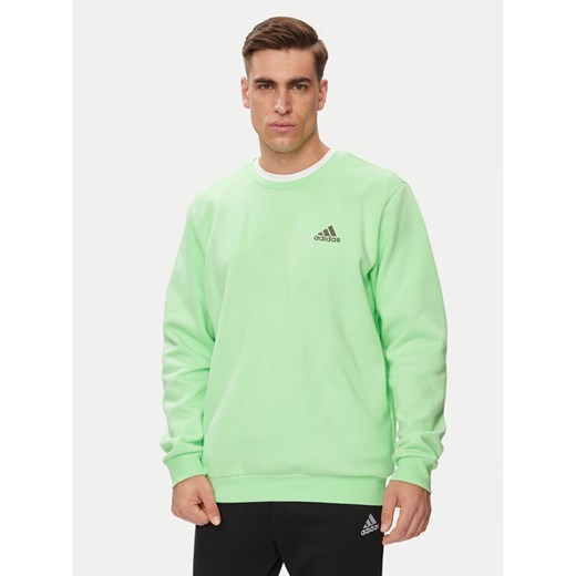 adidas Bluza Essentials IN0326 Zielony Regular Fit S MODIVO