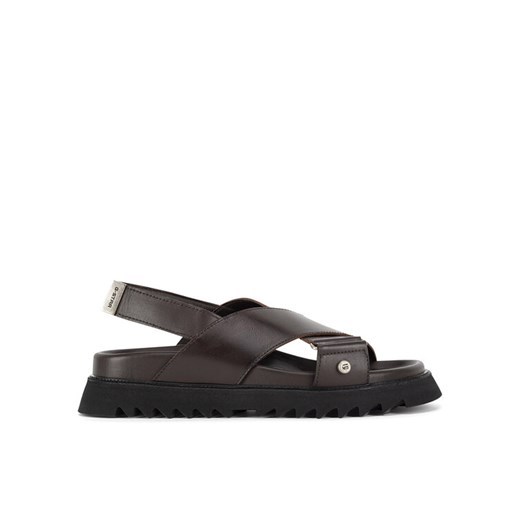 G-Star Raw Sandały DEBRA-25SS495. Brązowy ze sklepu MODIVO w kategorii Sandały damskie - zdjęcie 182747241